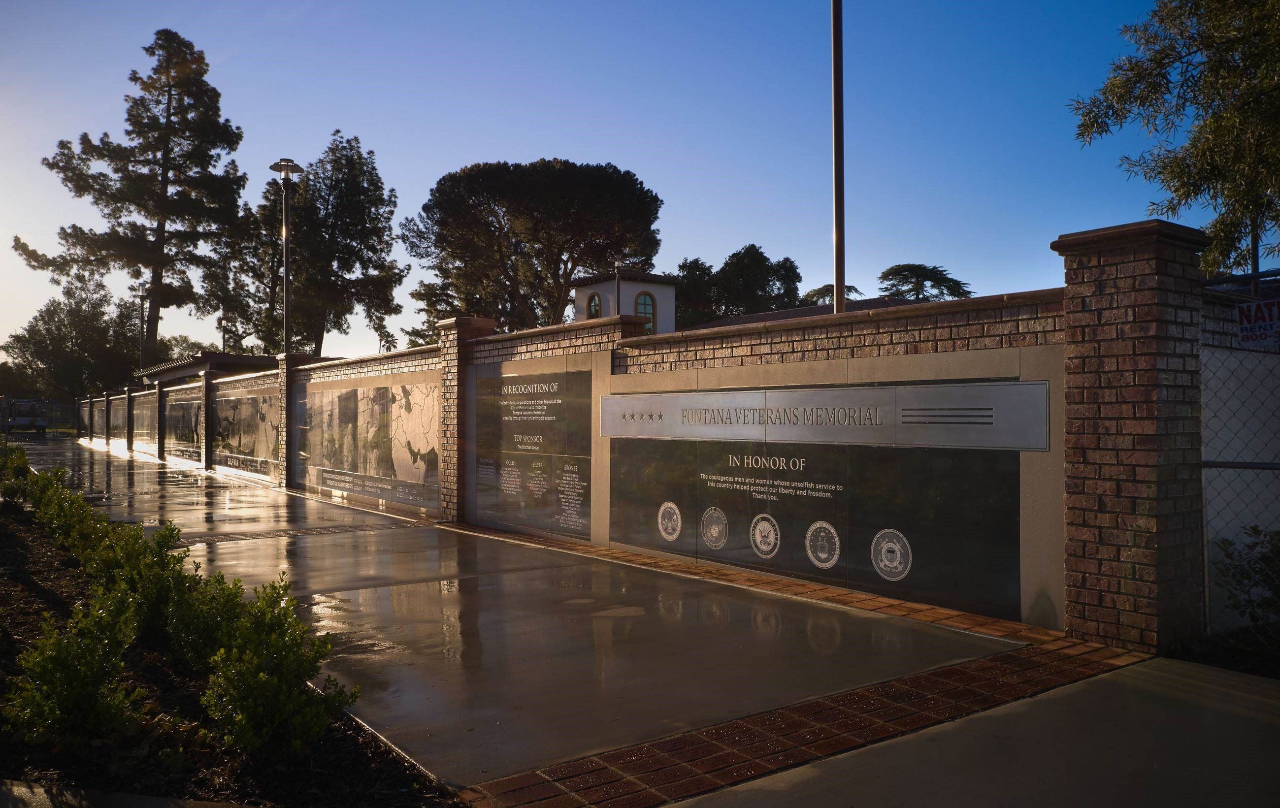 Veterans Wall