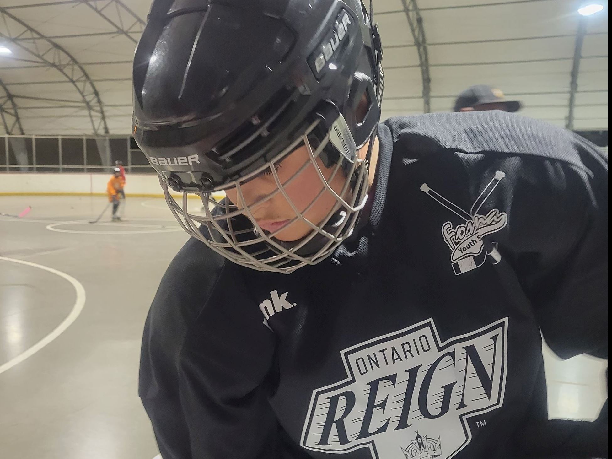 Youth Roller Hockey participant