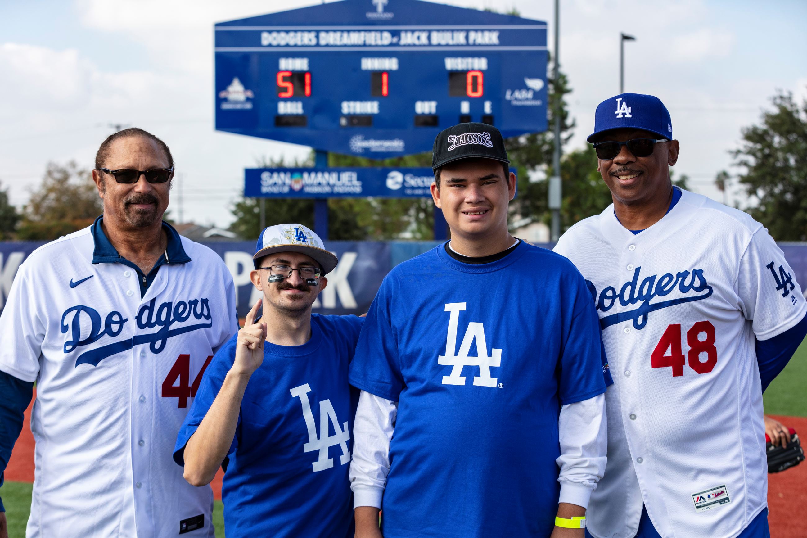 Dodger Foundation special needs clinic 2021
